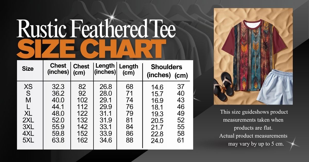 Rustic Boho Feather Sublimation Tee