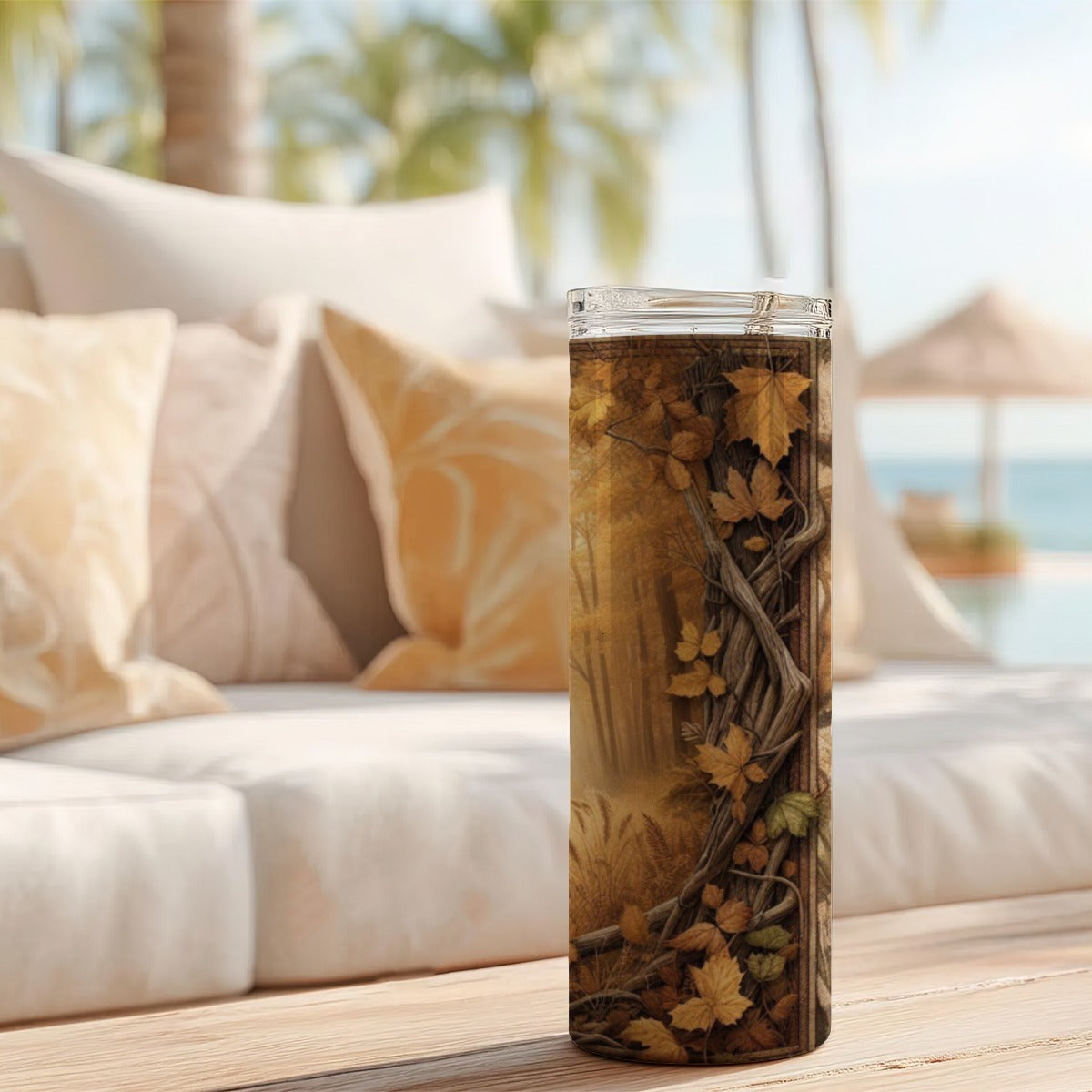 Majestic Autumn Whitetail Deer Insulated Tumbler