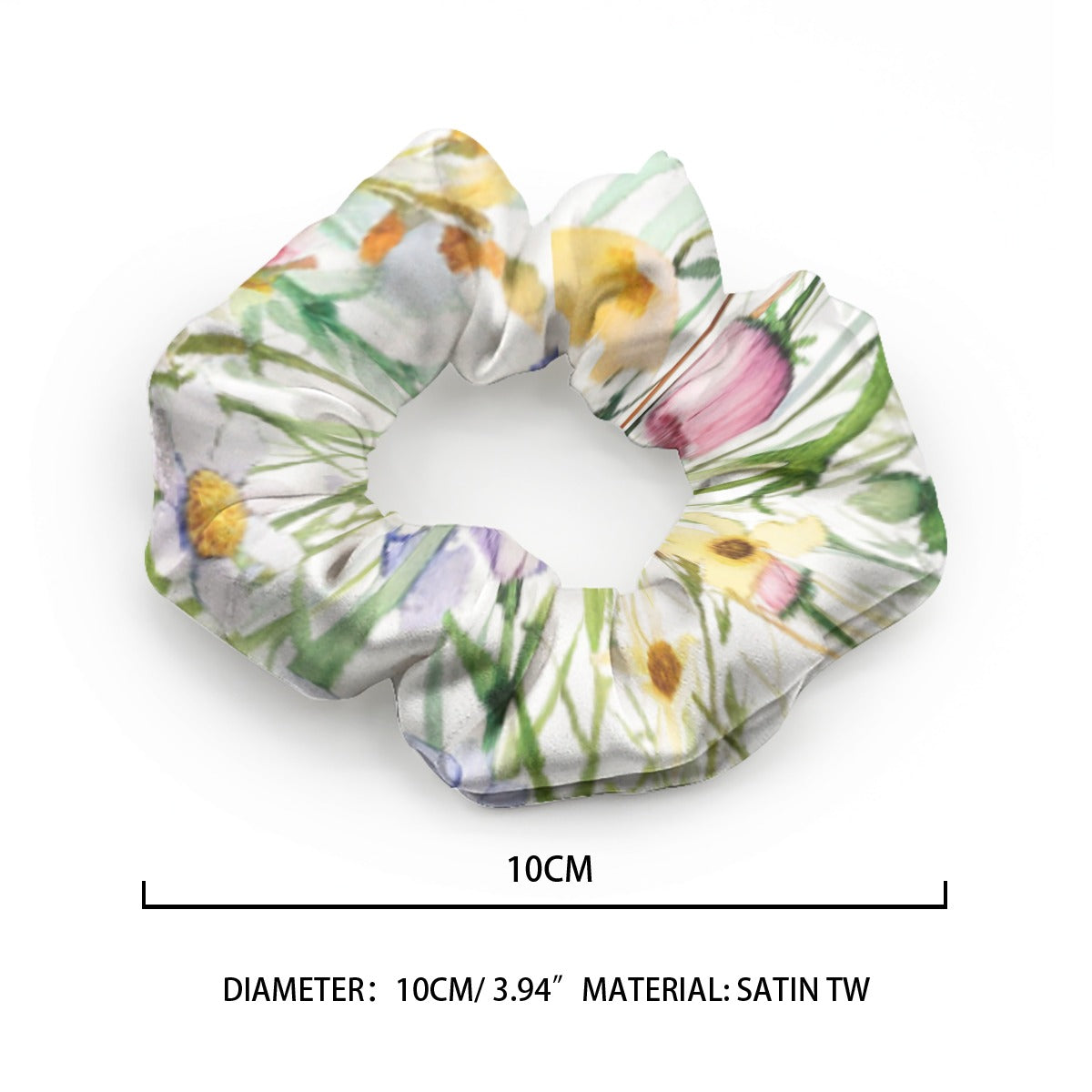 Wildflower Hair Scrunchie