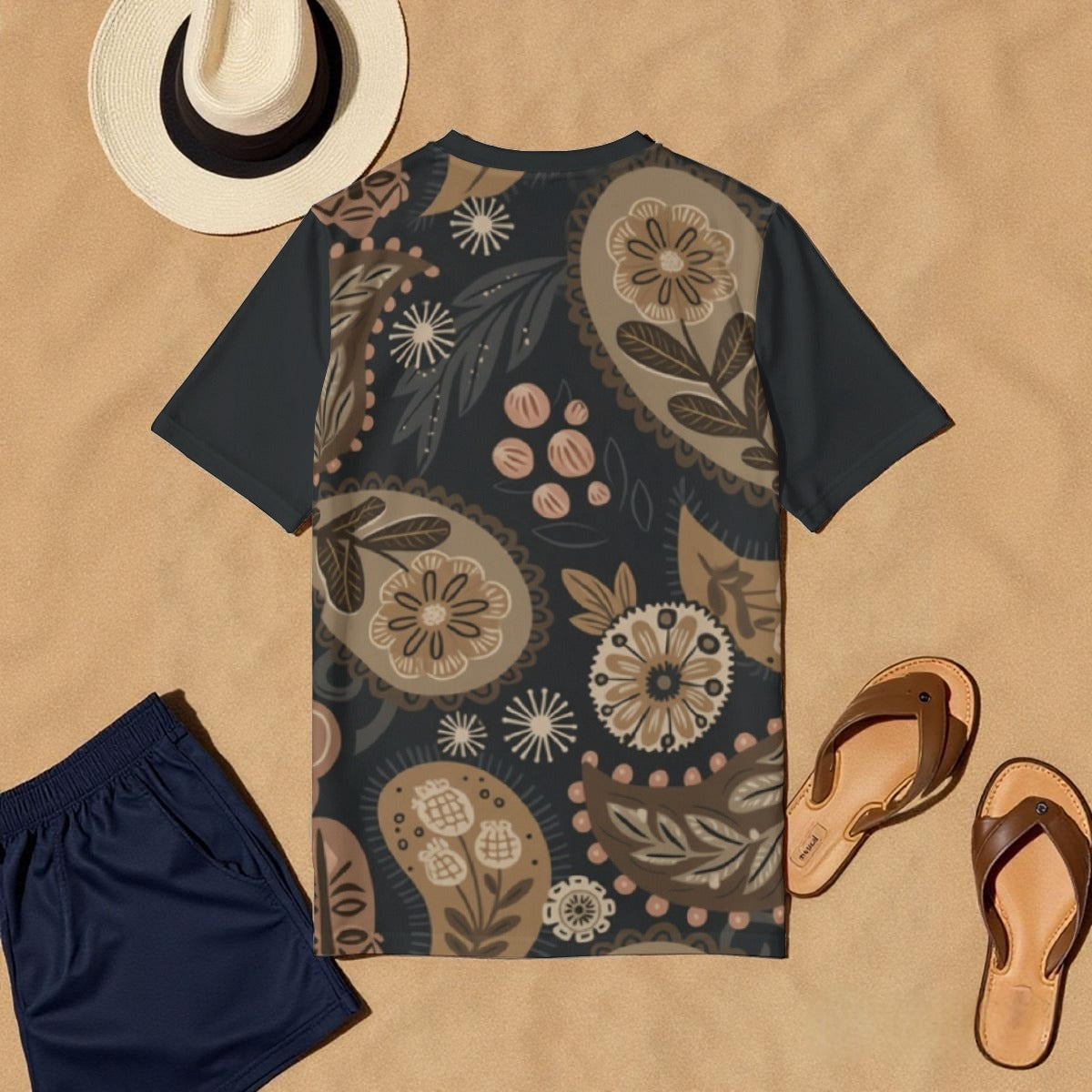 Earthbound Paisley Sublimation Tee