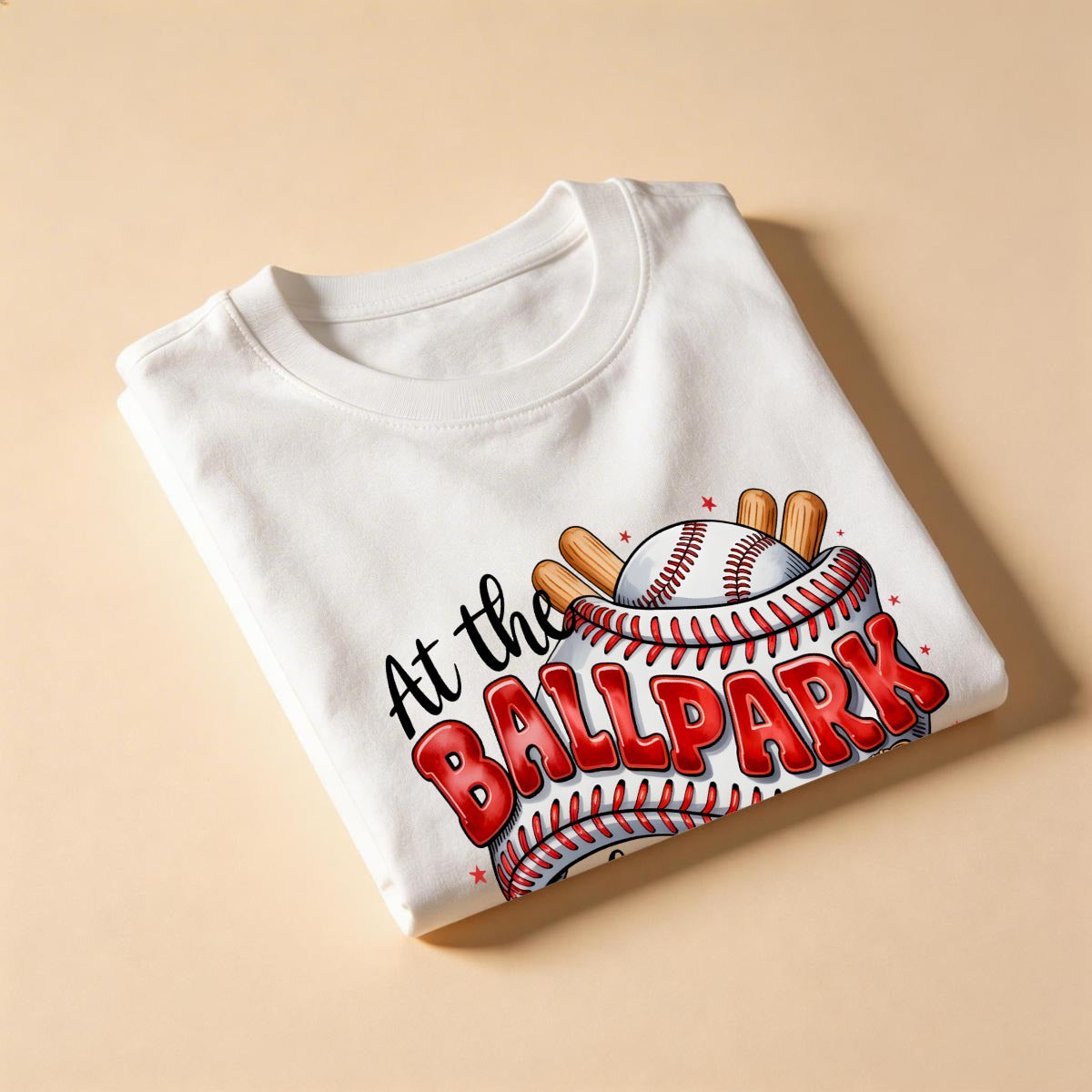 Women’s "At the Ballpark" Comfort Colors Tee
