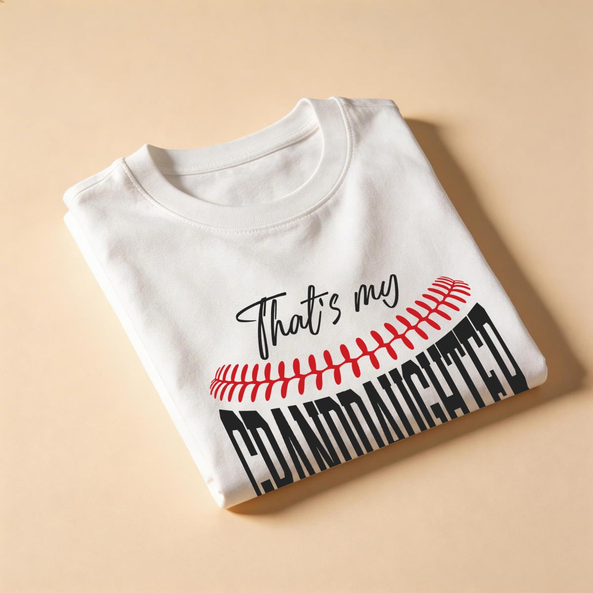 Women's That's My Granddaughter T-Shirt|Comfort Colors C1717 Double DTG