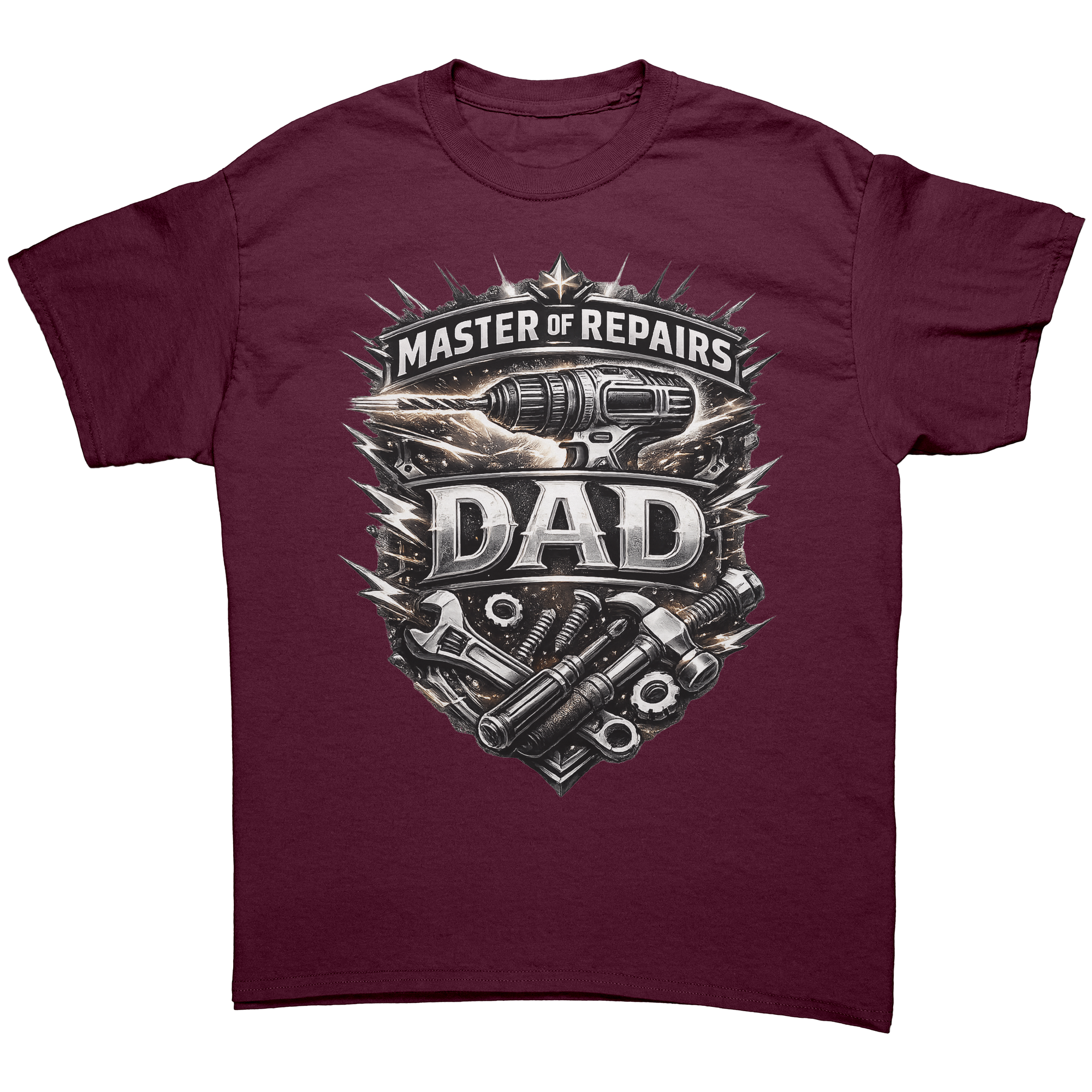 Master_of_Repairs_Dad_T-Shirt__Handyman_Maroon_Front_Mockup.png_15732802