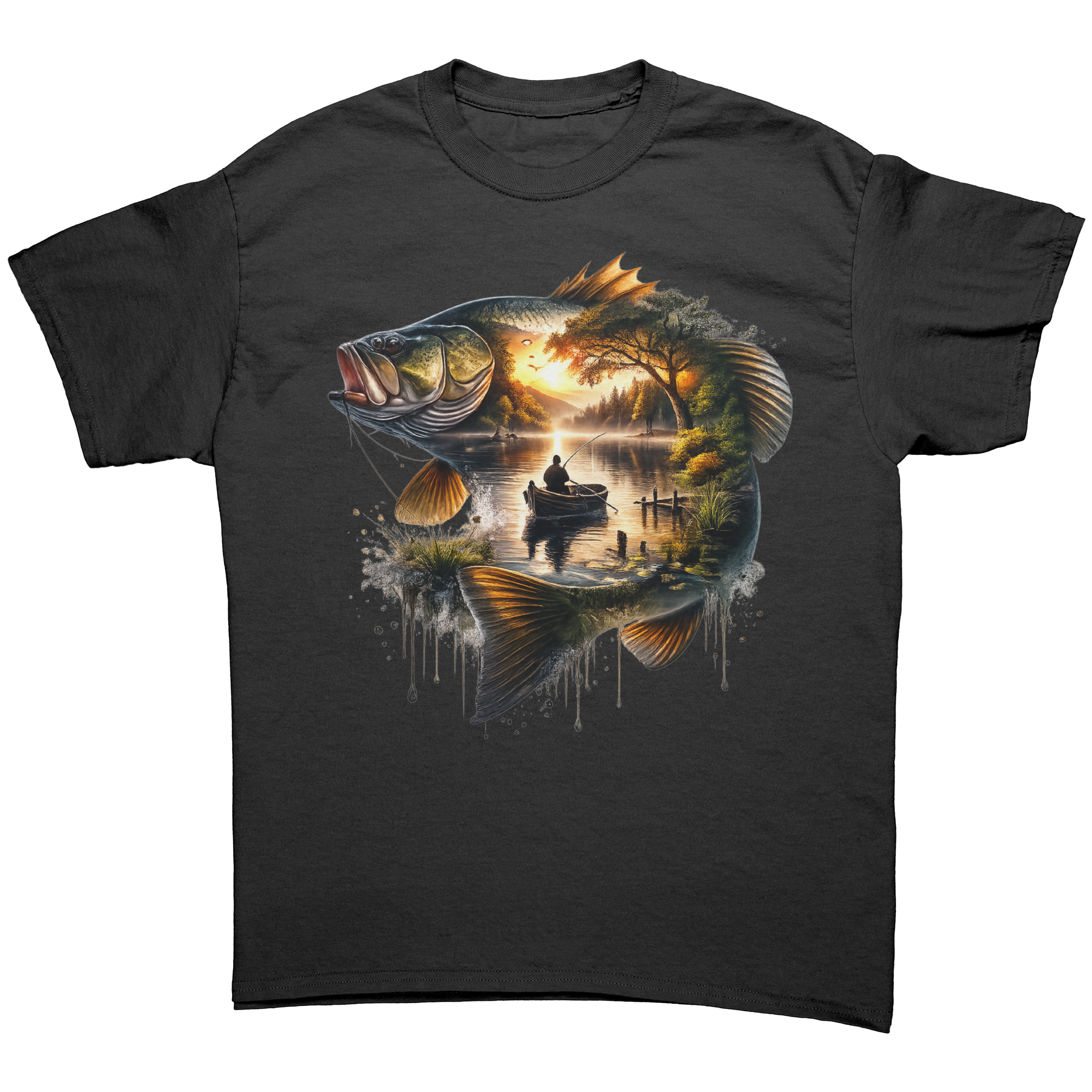 Scenic_Bass_Fishing_T-Shirt__Rustic_Fis_Black_Front_Mockup.png_15729904