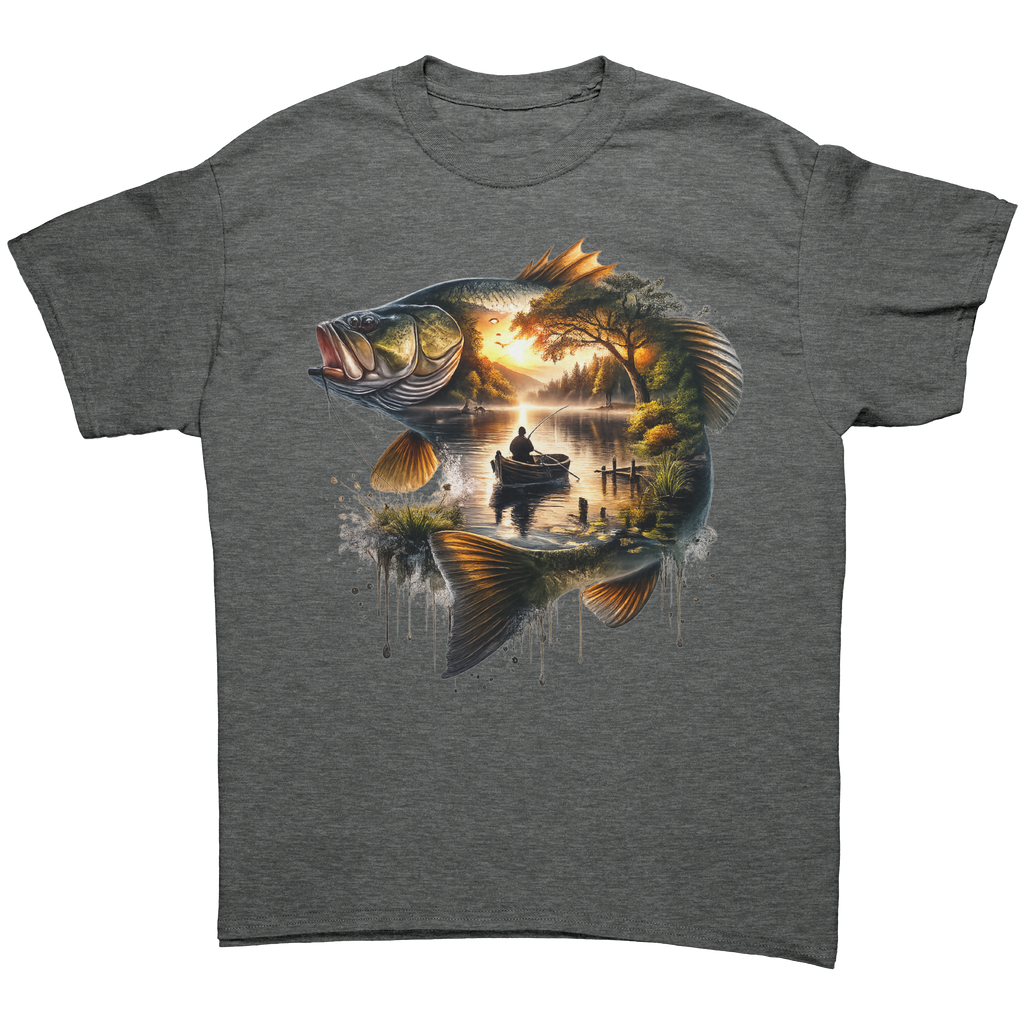 Scenic_Bass_Fishing_T-Shirt__Rustic_Fis_Graphite_Heather_Front_Mockup.png_15729915