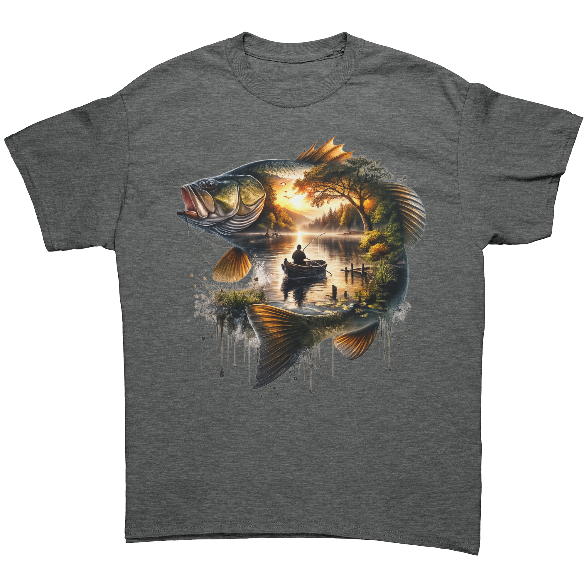 Scenic_Bass_Fishing_T-Shirt__Rustic_Fis_Graphite_Heather_Front_Mockup.png_15729915