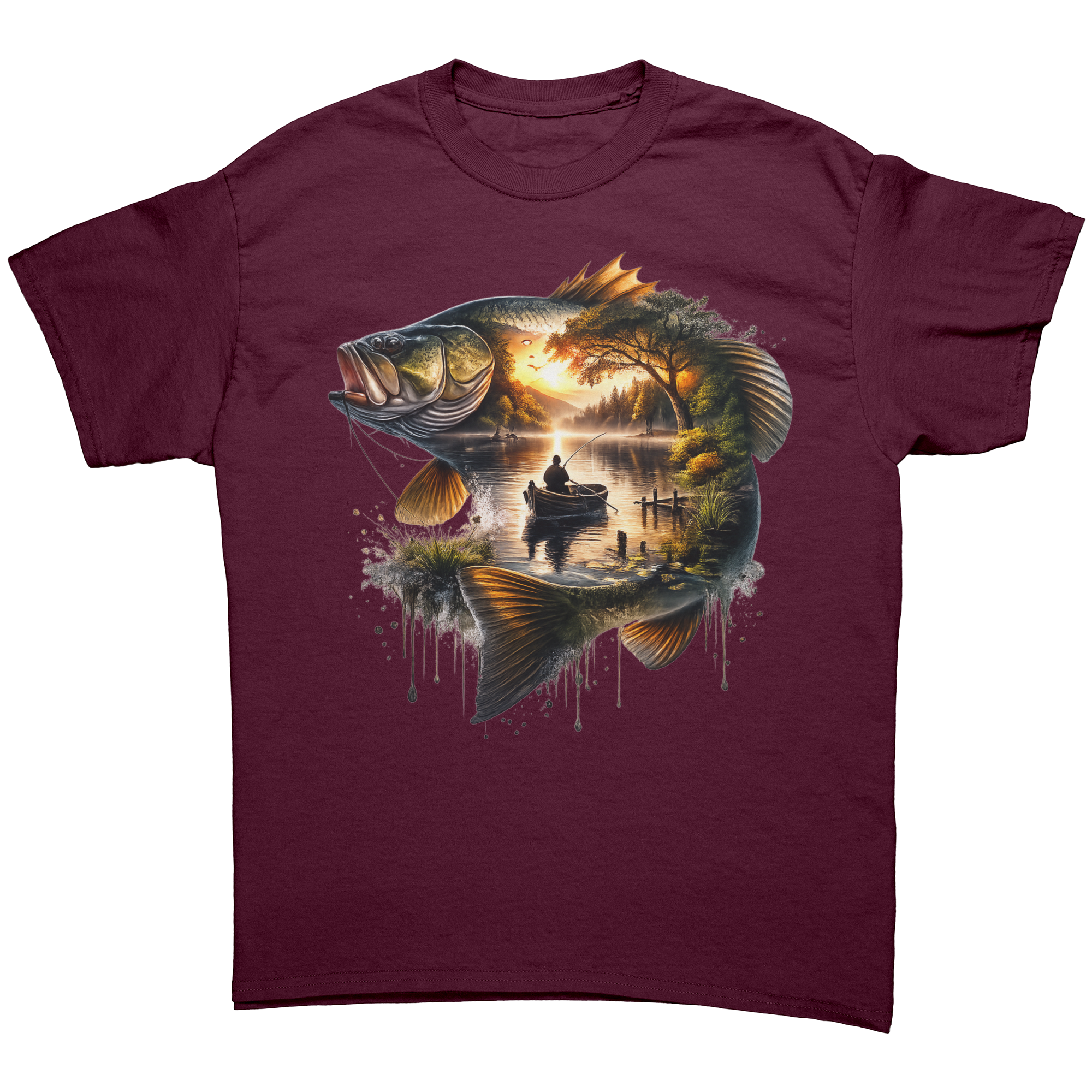 Scenic_Bass_Fishing_T-Shirt__Rustic_Fis_Maroon_Front_Mockup.png_15729911
