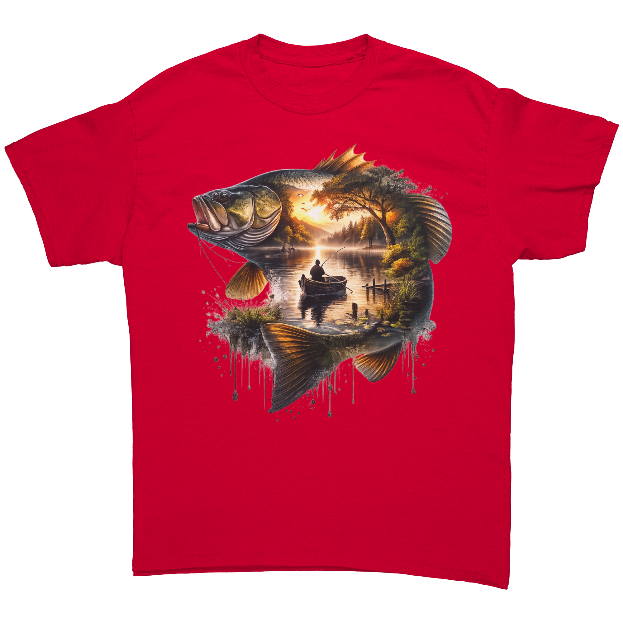 Scenic_Bass_Fishing_T-Shirt__Rustic_Fis_Red_Front_Mockup.png_15729910