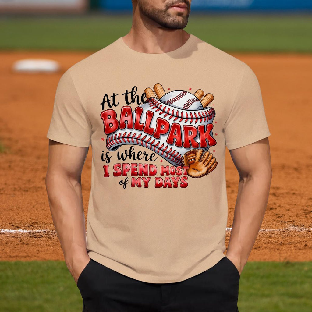 At The BallPark Unisex Men's   USA| Bella + Canvas 3001 (DTG) Tee