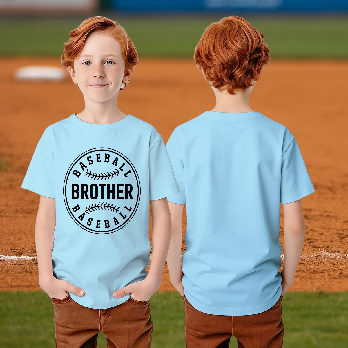 Baseball Brother USA|Gildan 5000B DTG Tee