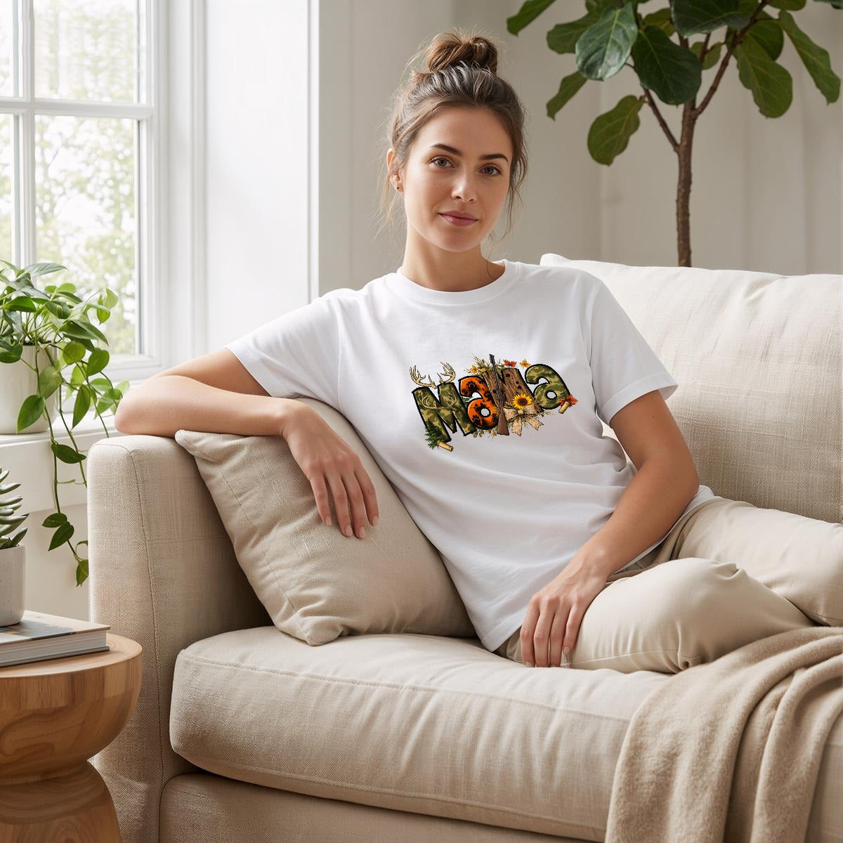 Mama Hunting & Nature Graphic Tee