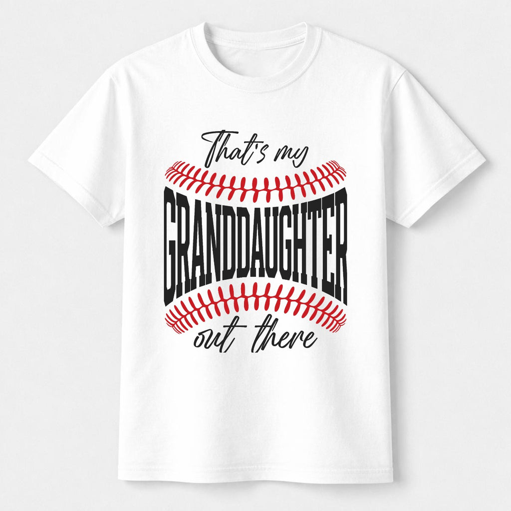 Women's That's My Granddaughter T-Shirt|Comfort Colors C1717 Double DTG