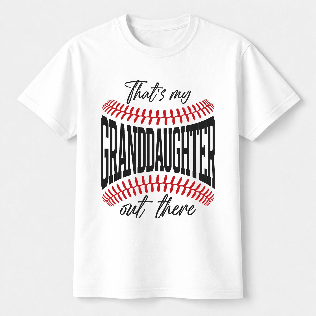 Women's That's My Granddaughter T-Shirt|Comfort Colors C1717 Double DTG